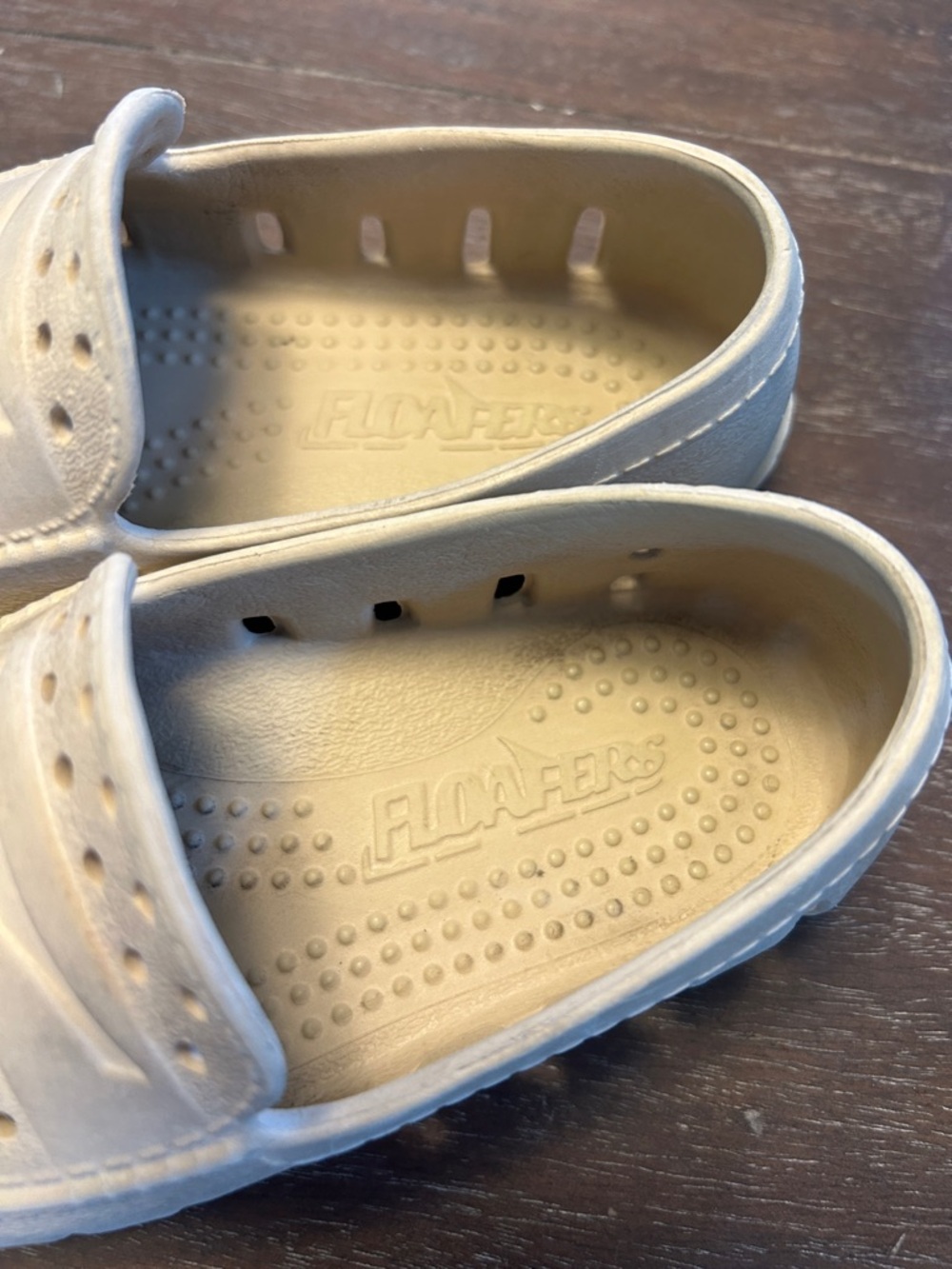 Tan Floafers Slip-On Waterproof Loafers - Picture 6 of 6